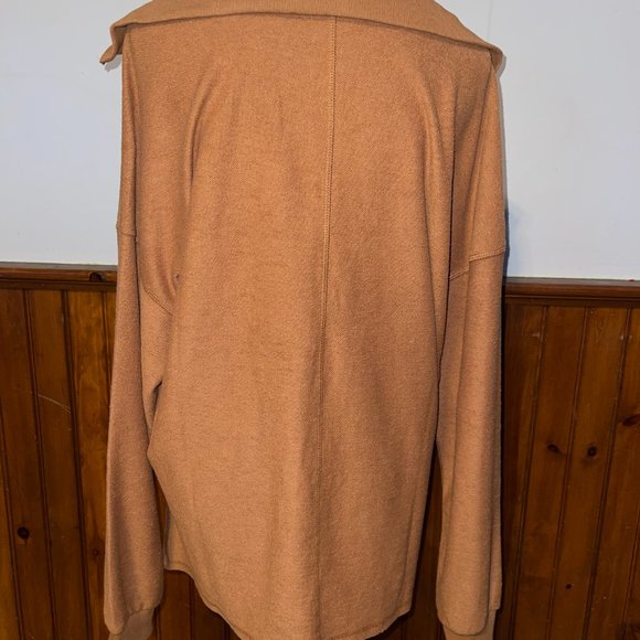 Men's SAGE Collective Size Medium Collared 1/2 Zip‎ Terry Sweater Long Sleeve - Picture 4 of 7